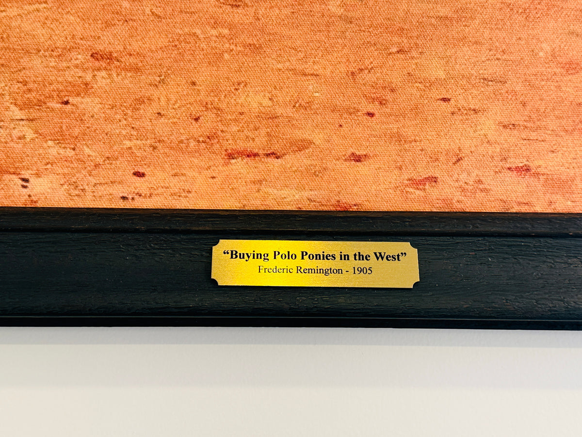 Buying Polo Ponies in the West by Frederic Remington