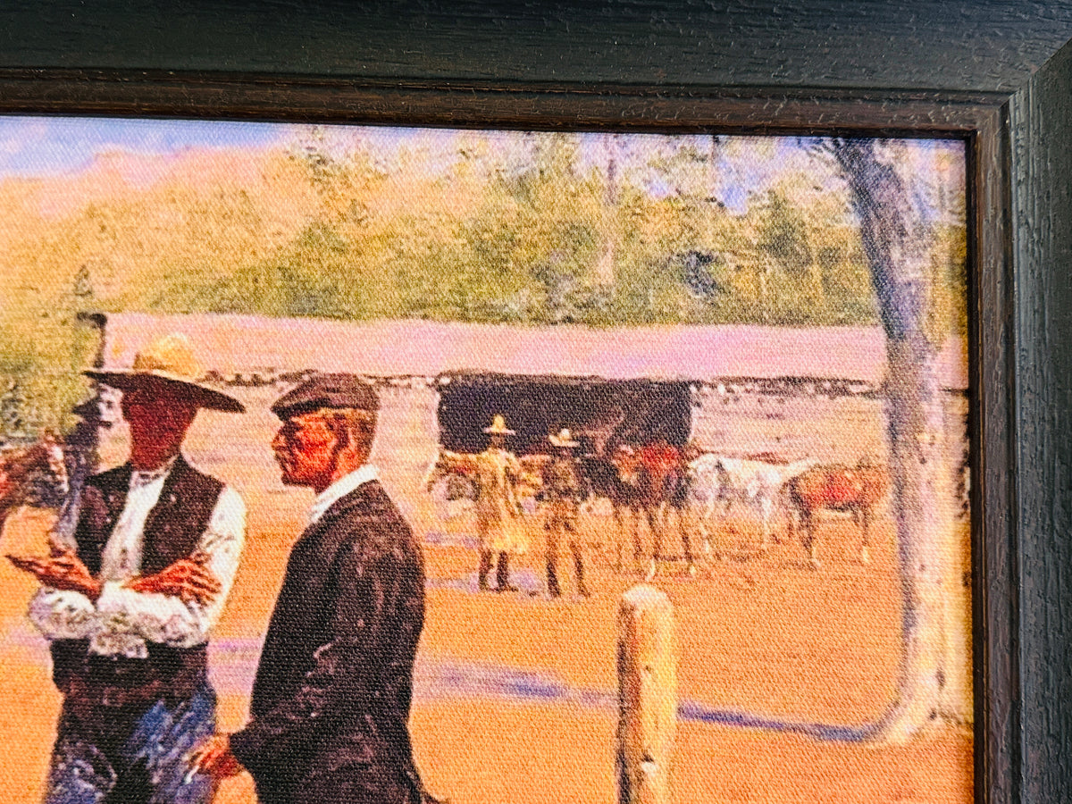 Buying Polo Ponies in the West by Frederic Remington