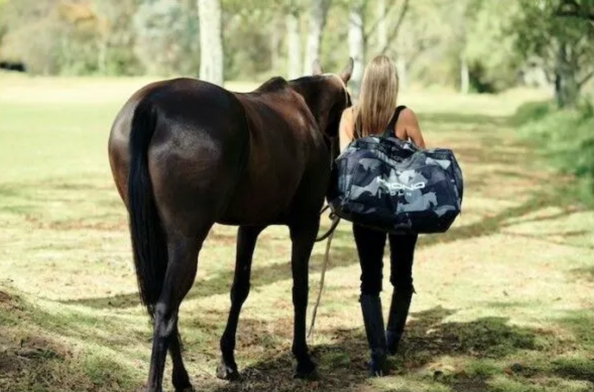 New!! Krono Polo Bag in grey camo