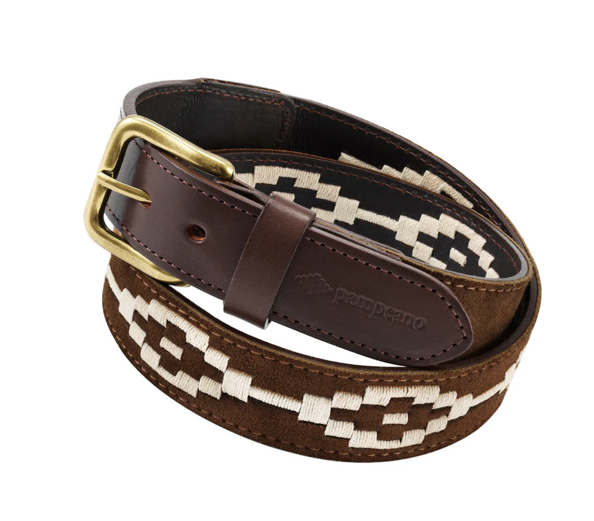 Confianza Suede Pampeano Wide Belt