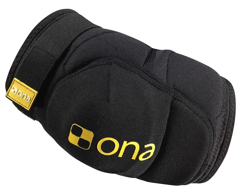 Ona Polo Elbow Guards Yellow &amp; Black