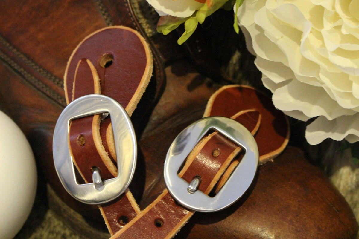Spur straps &amp; buckles - sold complete in pairs