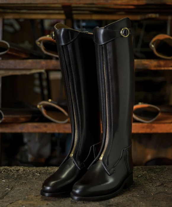 Custom Made Botas Lascano Polo Boots Double or Triple Layer with Zip Tailshot Polo