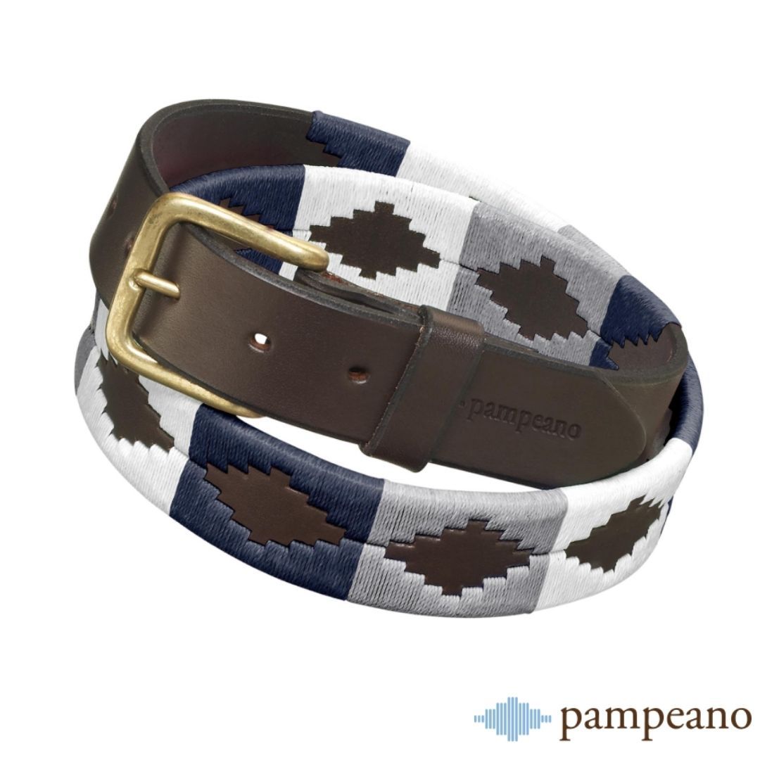pampeano Skinny 'Multi'  Premium Leather Skinny Polo Belt