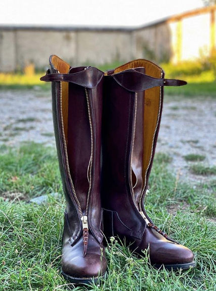 Polo top boots men