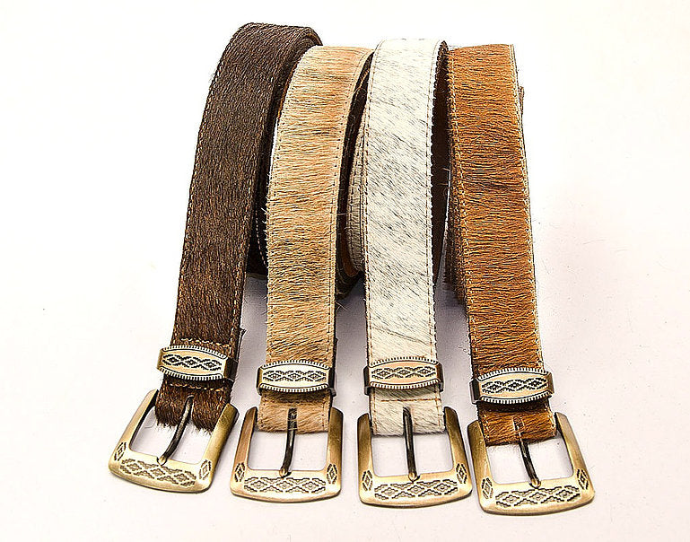 Cowhide Leather Belt with Pampa buckle