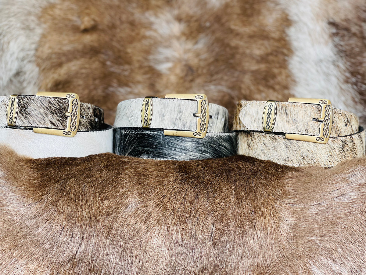 Cowhide Leather Belt with Pampa buckle