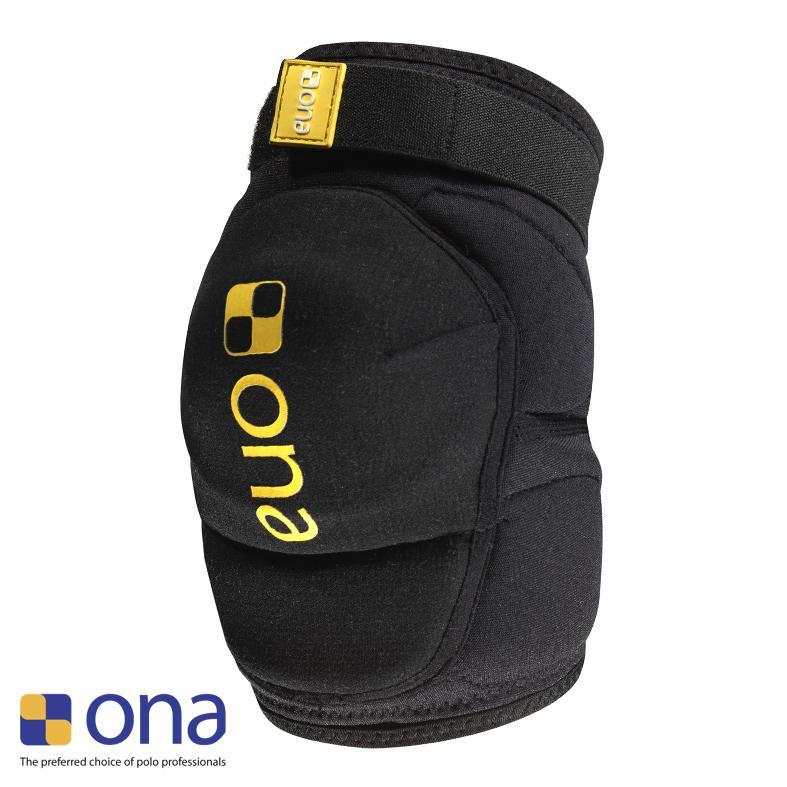 Ona Polo Elbow Guards Yellow &amp; Black